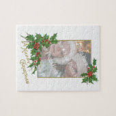 Add-A-Photoヴィンテージハッピークリスマス ジグソーパズル (横)