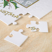 Add-A-Photoヴィンテージハッピークリスマス ジグソーパズル (側面)