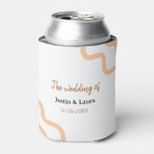 add+bride+groom+name+date+ピーチの結婚式 缶クーラー (缶正面)