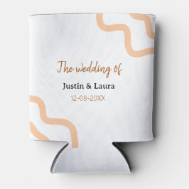 add+bride+groom+name+date+ピーチの結婚式 缶クーラー