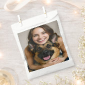 Add German Shepherd Photo Personalize フェイバーバッグ (クリップ留めされた状態)