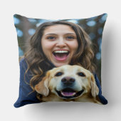 Add Labrador Retriever Photo Personalize クッション (裏面)