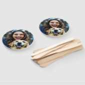 Add Labrador Retriever Photo Personalize ハンドファン (組立なし)