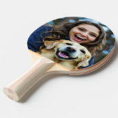 Add Labrador Retriever Photo Personalize 卓球ラケット (正面アングル)