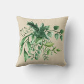 ADD LETTER – モノグラムイニシャルリービグリーナリーホーム クッション (裏面)