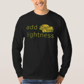Add Lightness Lotus Track Day Autocross Tシャツ (正面)