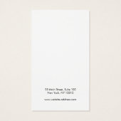 Add Logo Black Chalkboard Earring Display Card (裏面)