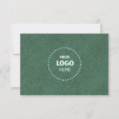 Add Logo Editable Business Gift Certificate (裏面)