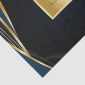 Add logo  Gold and Black corporate event  薄葉紙 (詳細)