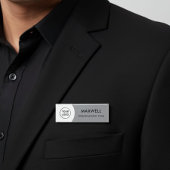 Add Logo | Modern Simple Elegant Magnet Title 名札