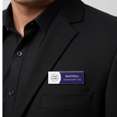 Add Logo | Modern Simple Elegant Magnet Title 名札