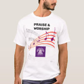 ADD LOGO Praise Worship Team Tシャツ (正面)
