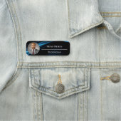 Add Logo Simple Black Wave Light 名札 (インサイチュ)