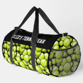 Add Name文字、Alex's Tennisギア ダッフルバッグ (右コーナー)