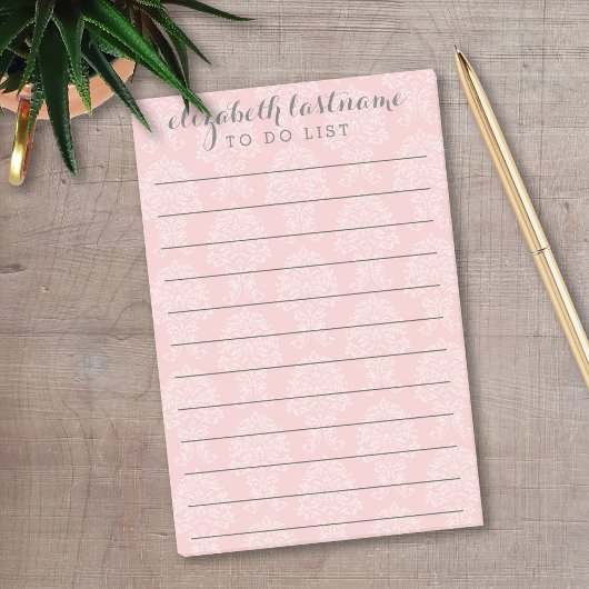 Add Name - Beautiful To Do List with lines ポストイット