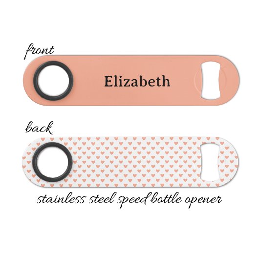 Add name black and peach スピード栓抜き