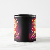 Add Name, Committed Relationship Romance Novels マグカップ (中央)