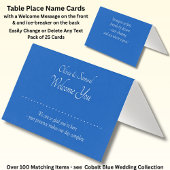 Add Name - Table Place Card - with Messages