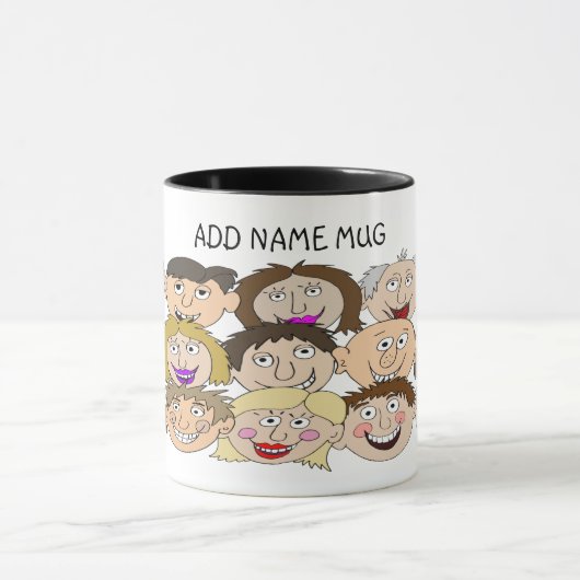 Add Name To Mug マグカップ (中央)