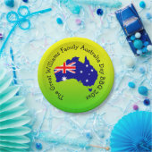 Add Name Year Australia Day BBQ 7" ペーパープレート (パーティー)