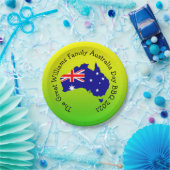 Add Name Year Australia Day BBQ 7" ペーパープレート (パーティー)