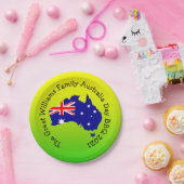 Add Name Year Australia Day BBQ 7" ペーパープレート (パーティー)