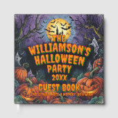 Add Name Year Halloween Party ゲストブック (正面)