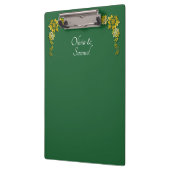 Add Names, Emerald Green & Gold クリップボード (左)