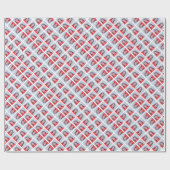 Add One Photo to make a Crazy Collage ラッピングペーパー (フラット)