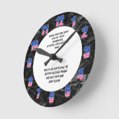 ADD PHOTO-CREATE YOUR OWN ROUND CLOCK ラウンド壁時計 (傾斜)