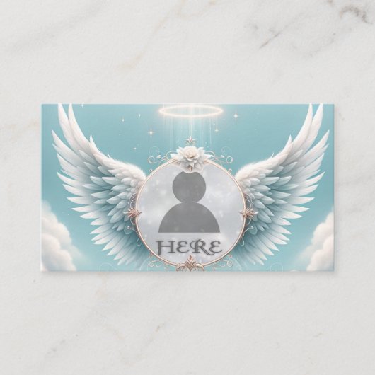 Add Photo Custom Memorial 名刺 (正面)