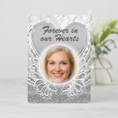 Add Photo Custom Memorial 招待状 (スタンド正面)