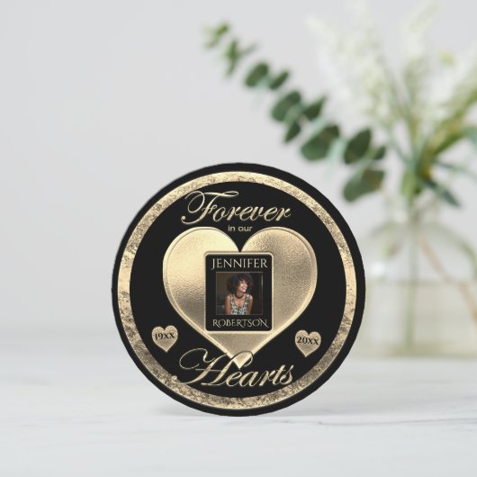 Add Photo Custom Memorial Invitation 招待状 (スタンド正面)