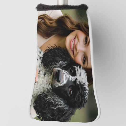 Add Poddle Photo Personalize Customize ゴルフヘッドカバー (回転90)