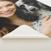 Add Poddle Photo Personalize Customize シェルパブランケット (3/4)