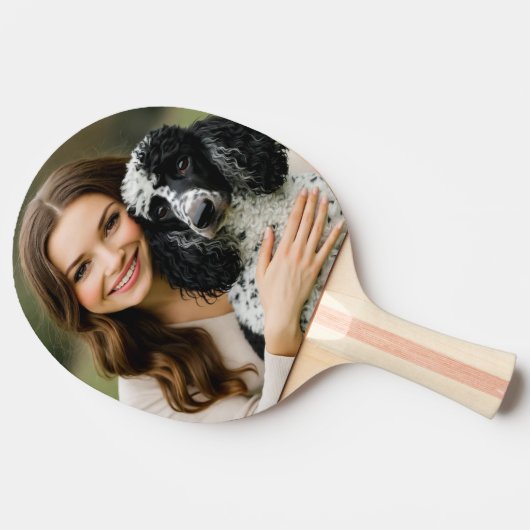 Add Poddle Photo Personalize Customize 卓球ラケット (横)