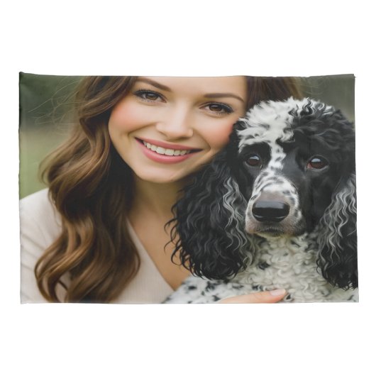 Add Poddle Photo Personalize Customize 枕カバー (裏面-右)