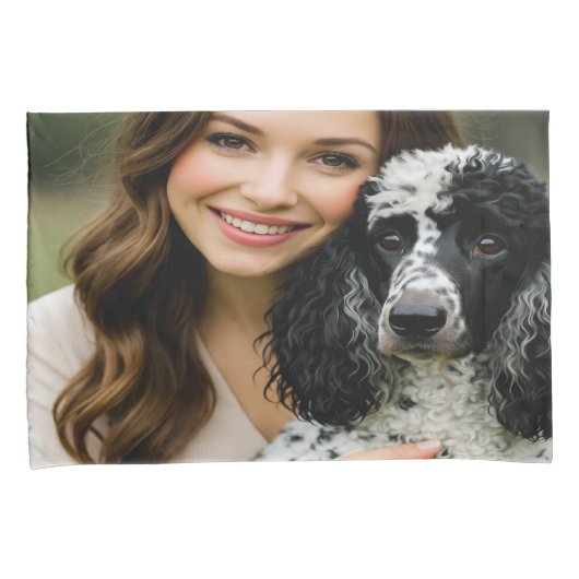 Add Poddle Photo Personalize Customize 枕カバー (正面右)