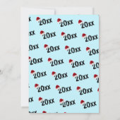 Add Santa's Hat to Photo Oak Tree Logo Business シーズンカード (裏面)