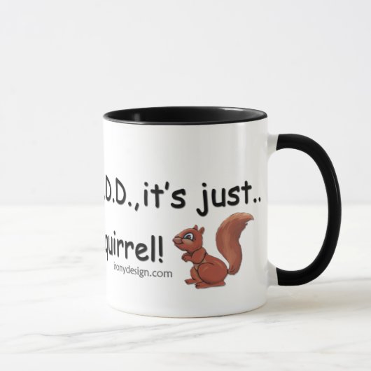 ADD Squirrelことわざ マグカップ (右)