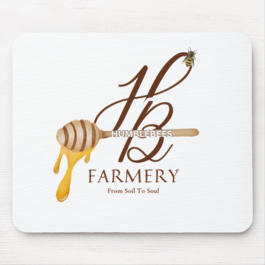 Add style with this farm inspired mouse pad. マウスパッド (正面)