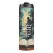 Add Text, Murder Mystery Crime Books タンブラー (正面)