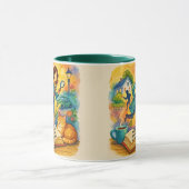 Add Text Name, Murder Mischief Coffee マグカップ (中央)