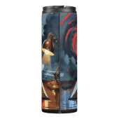 Add Text Name, Spy Mystery Action Book Novel タンブラー (裏面)