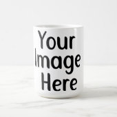 Add Text or Images: Personalized コーヒーマグカップ (中央)