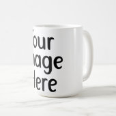 Add Text or Images: Personalized コーヒーマグカップ (正面右)