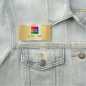 Add Text Upload Your Photo or Company Logo to 名札 (インサイチュ)