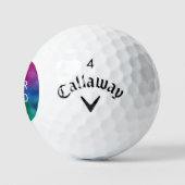 Add Upload Logo Here Template Callaway Supersoft ゴルフボール (ロゴ)