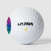Add Upload Your Logo Wilson Ultra Distance Pack ゴルフボール (ロゴ)
