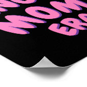 Add Word In My Single Mom Era T Shirt ポスター (角)